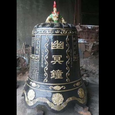 銅雕寺廟宗教銅鐘雕塑